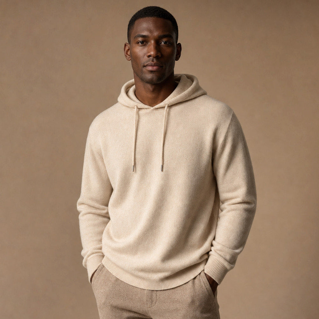 Timo | Merino-Hoodie Feinstrick Relaxed Fit