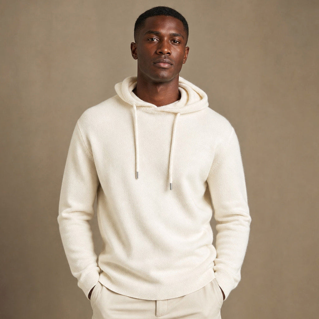 Timo | Merino-Hoodie Feinstrick Relaxed Fit
