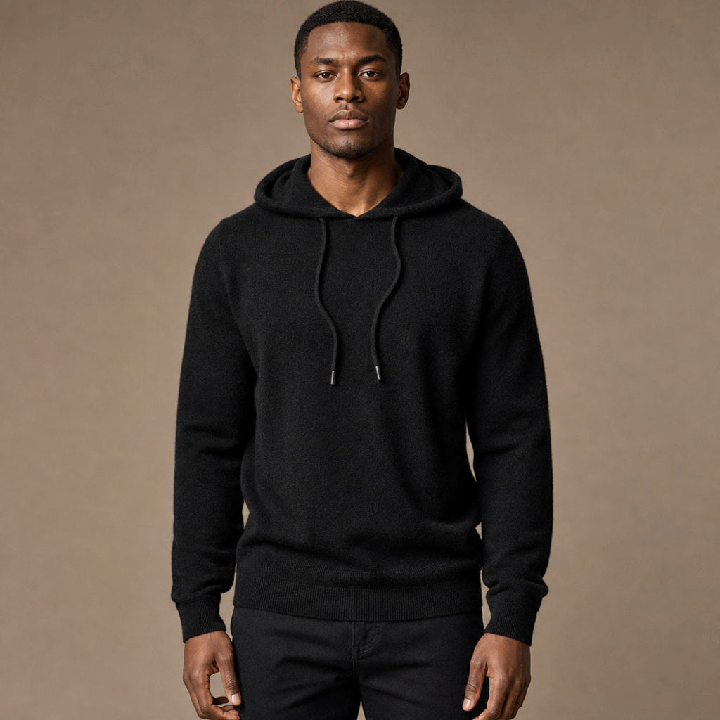 Timo | Merino-Hoodie Feinstrick Relaxed Fit