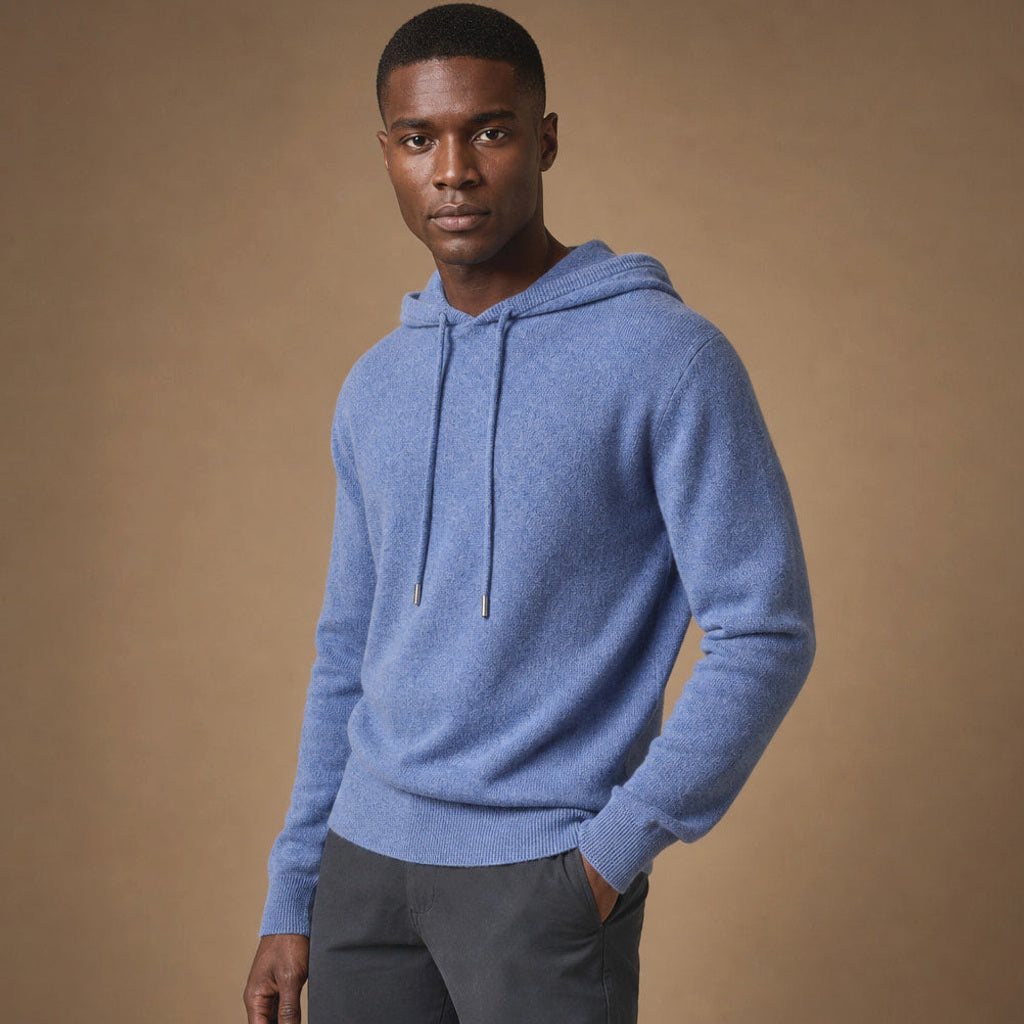 Timo | Merino-Hoodie Feinstrick Relaxed Fit