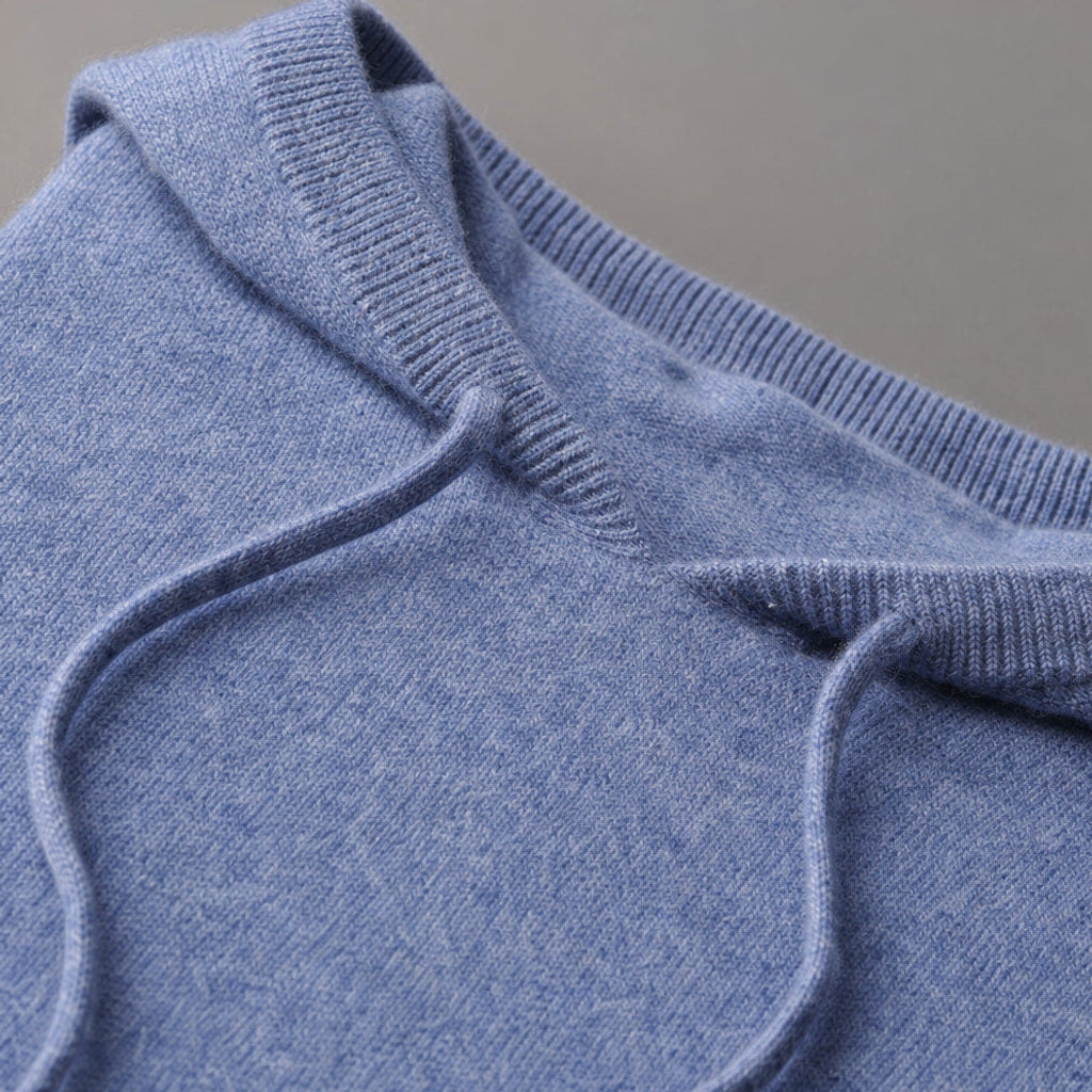 Timo | Merino-Hoodie Feinstrick Relaxed Fit