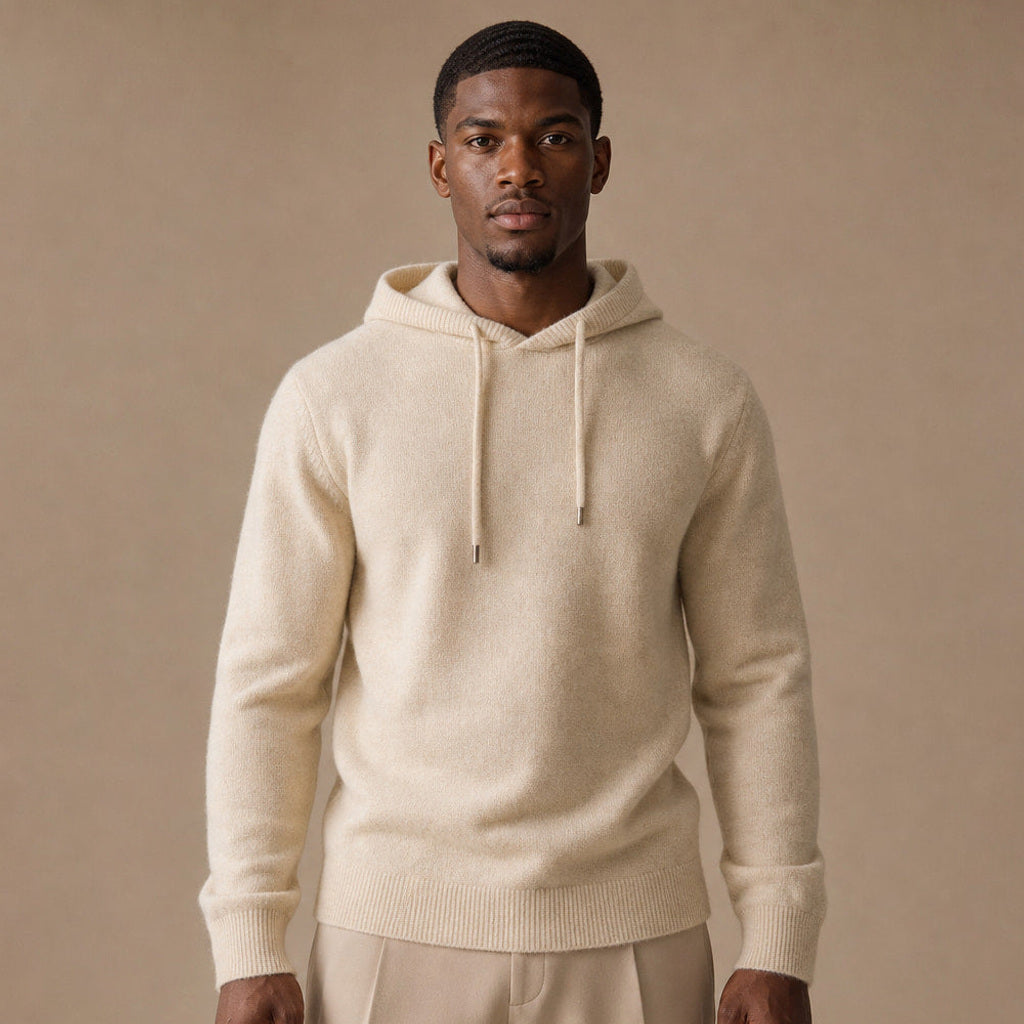Timo | Merino-Hoodie Feinstrick Relaxed Fit